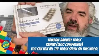 TRIXBRIX RAILWAY TRACK REVIEW (LEGO COMPATIBLE). WATCH TO WIN ALL OF THE TRACKS SHOWN IN THIS VIDEO!