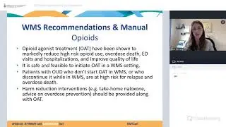 OUPC 2022: Improving Access to OUD Treatment in Community Withdrawal Management Services