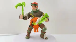 Vintage TMNT Teenage Mutant Ninja Turtles RAT KING Action Figure