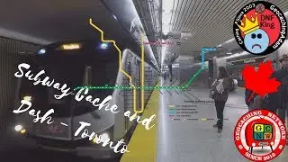 Cache Flash Mob on the Toronto Subway