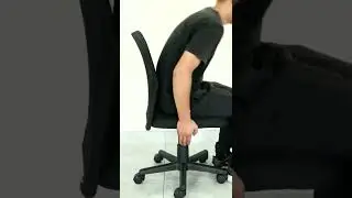 Office Star Managers Chair with Mesh Seat and Back, Black