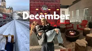 December in Quebec | sledding + markets + great food