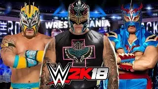 WWE 2K18 | REY MYSTERIO vs KALISTO vs ULTIMO DRAGON