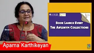 Aparna Karthikeyan speech | 