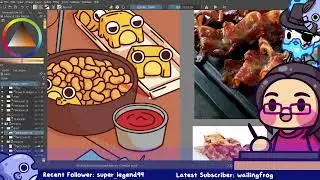 Drawin and Watching Seaweaver Game- 12/26/2024