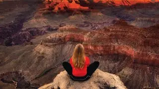 Grand Canyon best scenic viewpoint at sunset ....Arizona
