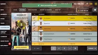 One state rp// Collect gang reward after a hard working season