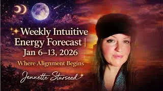 ✨ Weekly Energy | Jan 6&ndash;13, 2026 ✨️ Where Alignment Begins