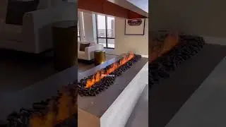 Customer's feedback of water vapor fireplace  #homedecor #fireplace #interiordesign #homedecor