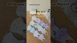 Masker Anak Karakter Isi 50pcs #masker #maskeranak