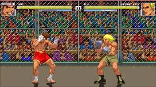 Joe Higashi Vs Steve Fox Mugen Fight