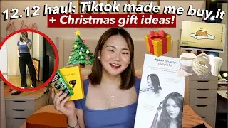 12.12 LAZADA HAUL: TIKTOK MADE ME BUY IT + CHRISTMAS GIFT IDEAS! | ASHLEY SANDRINE