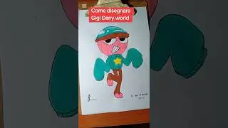 Come disegnare  Gigi  Dandy World6