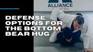 Options to Defend the Bear Hug From the Bottom #jiujitsu #policetraining #grappling