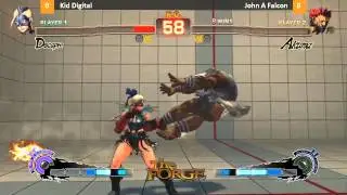 RVAForge Opening Tournament USF4: [WF] Kid Digital vs John A Falcon