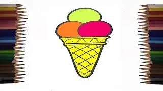 Ice Cream Coloring Fun Kids Videos