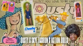 Dusty & Skye Fashion & Action Dolls MEGA Collection Kenner 1974