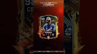 Team of the season #fcmobile24 #fifa #edit #fy #r&uuml;diger #rodrigo