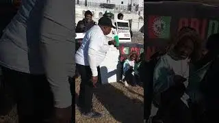 PETER OBI RALLY ON capital ground in WASHINGTON DC. USA