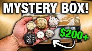 We Bought a Mystery Box of VINTAGE WATCHES on Whatnot!