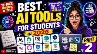 🚨 5 AI Tools Students NEED in 2026! 🤯 | Part 2 by tech with kïtty 