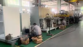 Polyurethane High Pressure Foaming Machine Customer inspection Day 