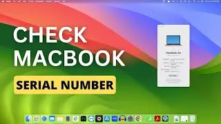 How to check your Macbook's Serial Number | Macbook Air & Pro