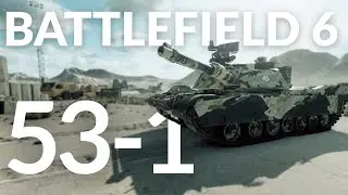 Battlefield 6 - M1A2 Abrams (Nearly) Perfect Match [53-1] - INSANE HUNT for the WORLD RECORD! 🏆