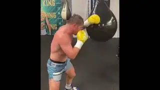 Canelo Alvarez looking like a MONSTER for Edgar Berlanga fight
