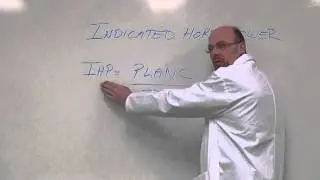 Indicated Horsepower