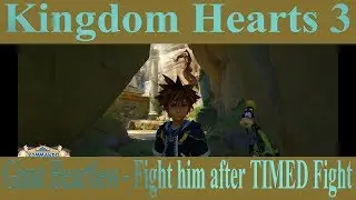 Kingdom Hearts 3 Giant Heartless Fight
