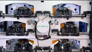 Lisheng Full Servo Sleeve Flexo Printing Machine achieve precise control in the printing process.