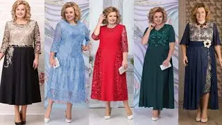 Top most beautiful and stylish plus size mother of the bride/ groom dress trending dress 2026