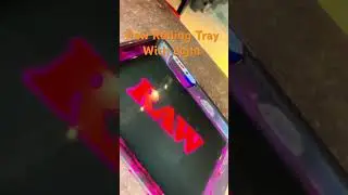 Raw Rolling Tray With Light.  Contact -9582774256