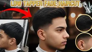 LOW TAPER FADE 🔥 Cleanest Haircut of 2026 | Barber Transformation #haircut #haircuttutorial 