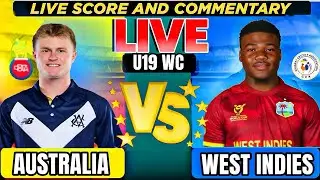 West Indies U19 VS Australia U19 , 7th Match, ICC Under 19 World Cup 2026 - SID CHANDRA