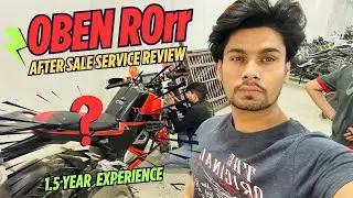 Oben Rorr bike EV after sales service, Udyog Nagar ￼ one year experience 