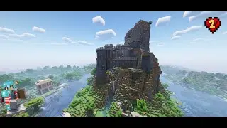 Minecraft Castle Build Ep 2 Hardcore Timelapse