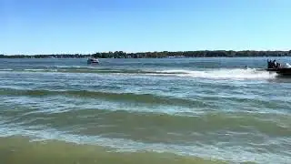 Lake Syracuse, Bayshore Beach boat show 