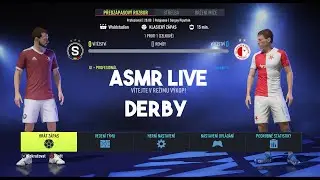 🎈ASMR LIVE - DERBY SPARTA - SLAVIA (FIFA 22)