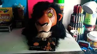 The Lion King Scar Mouth Mover Halloween Mask