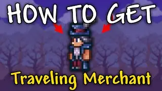 How to Get Traveling Merchant in Terraria | Traveling Merchant in terraria