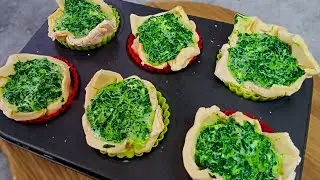 Super Spinach Appetizer in 5 minutes.