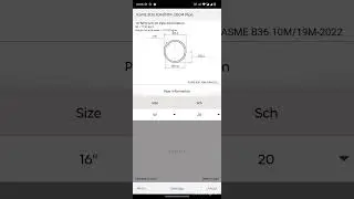 Pipedata App Tutorial &ndash; Calculate Pipe Thickness in Seconds!#piping #oilandgas#pipingengineer