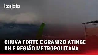 BELO HORIZONTE E CIDADES DA REGIÃO METROPOLITANA REGISTRAM CHUVA FORTE NESTA QUINTA (1º)