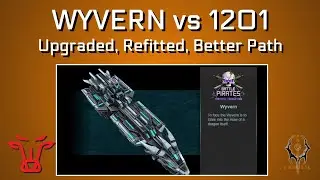 Battle Pirates: Updated Wyvern Build vs 1201 | simple path with better ship