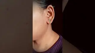 7 ZAREVIA anti tarnish bird shaped earrings for women #antitarnishjewelry #earcuff #medusaring