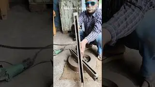 Sliding folding Gate Group Cutting technic #slidingfoldinggate #tricks #cuttingskills