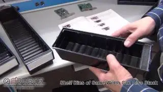 Treston ESD Stacking, Picking & Shelf Bins and Small Parts Storage Cabinets - Q Source, Inc.