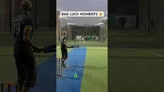 Cricket Batsman Bad Luck Moments 🤯 Batsman Unlucky Days On Same Shot 🏏 #cricket #shorts